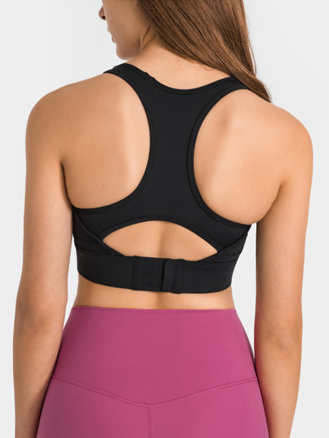 Millennia Double Take Round Neck Racerback Cropped Tank