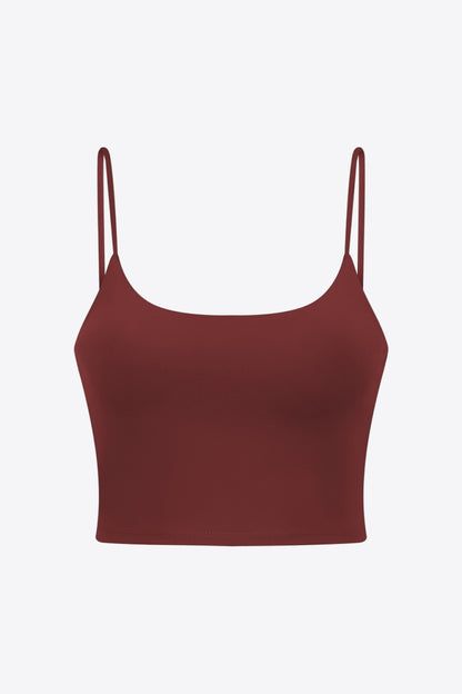 Millennia Feel Like Skin Scoop Neck Sports Cami