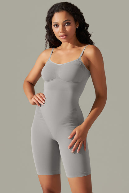 Spaghetti Strap Active Romper