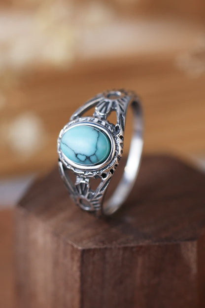 Turquoise 925 Sterling Silver Ring