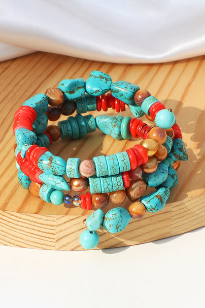 Layered Turquoise Bracelet