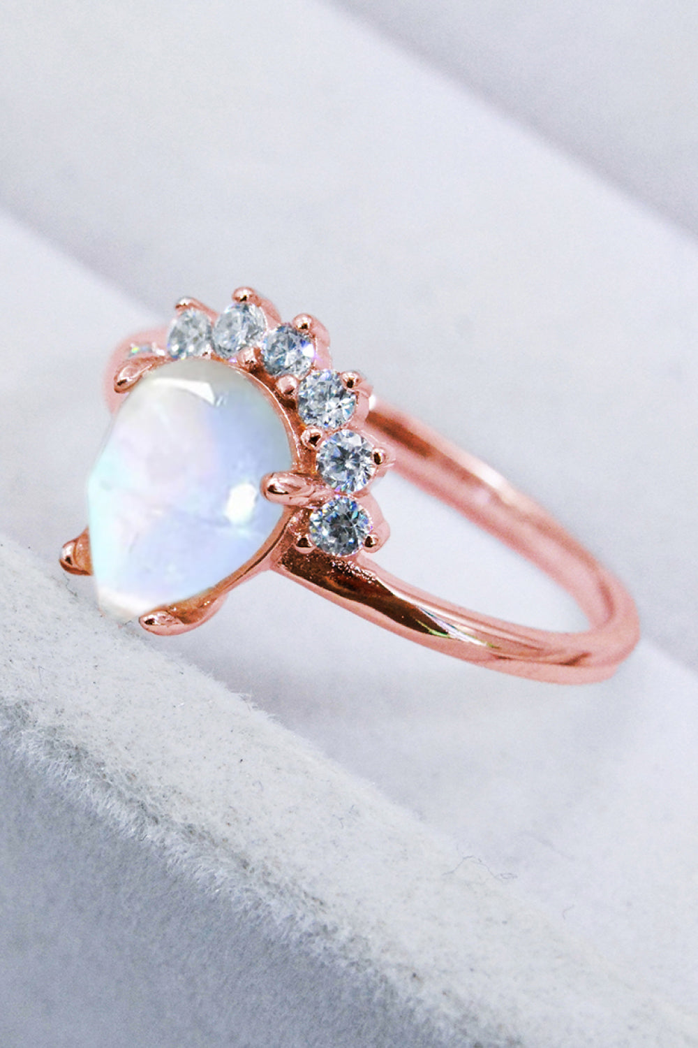 925 Sterling Silver Moonstone Ring