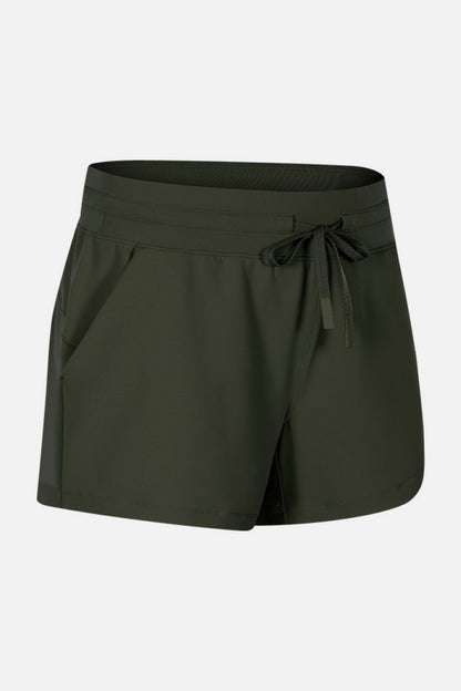 Millennia Waist Tie Active Shorts