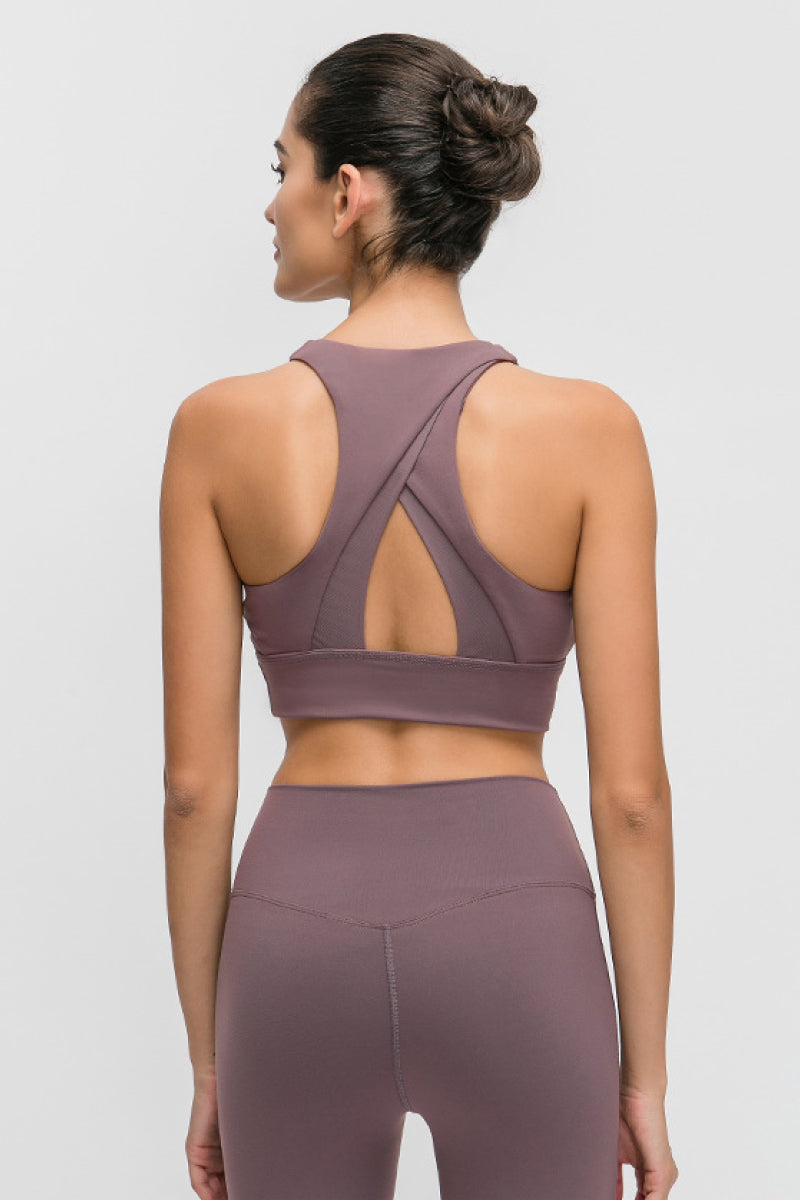 Millennia Halter Keyhole Sports Bra