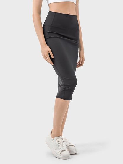 Millennia Slit Wrap Active Skirt