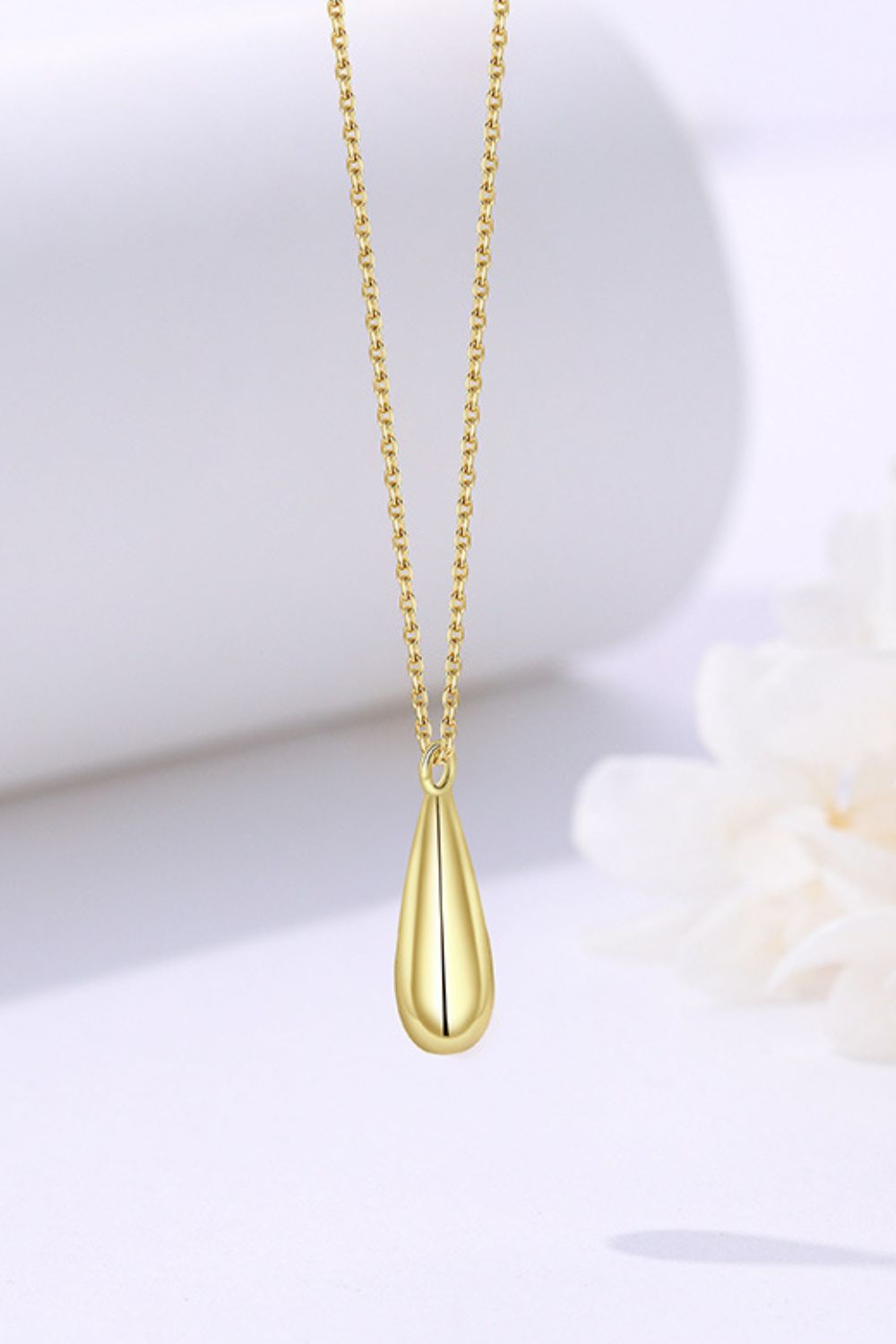 18K Gold-Plated Pendant Necklace