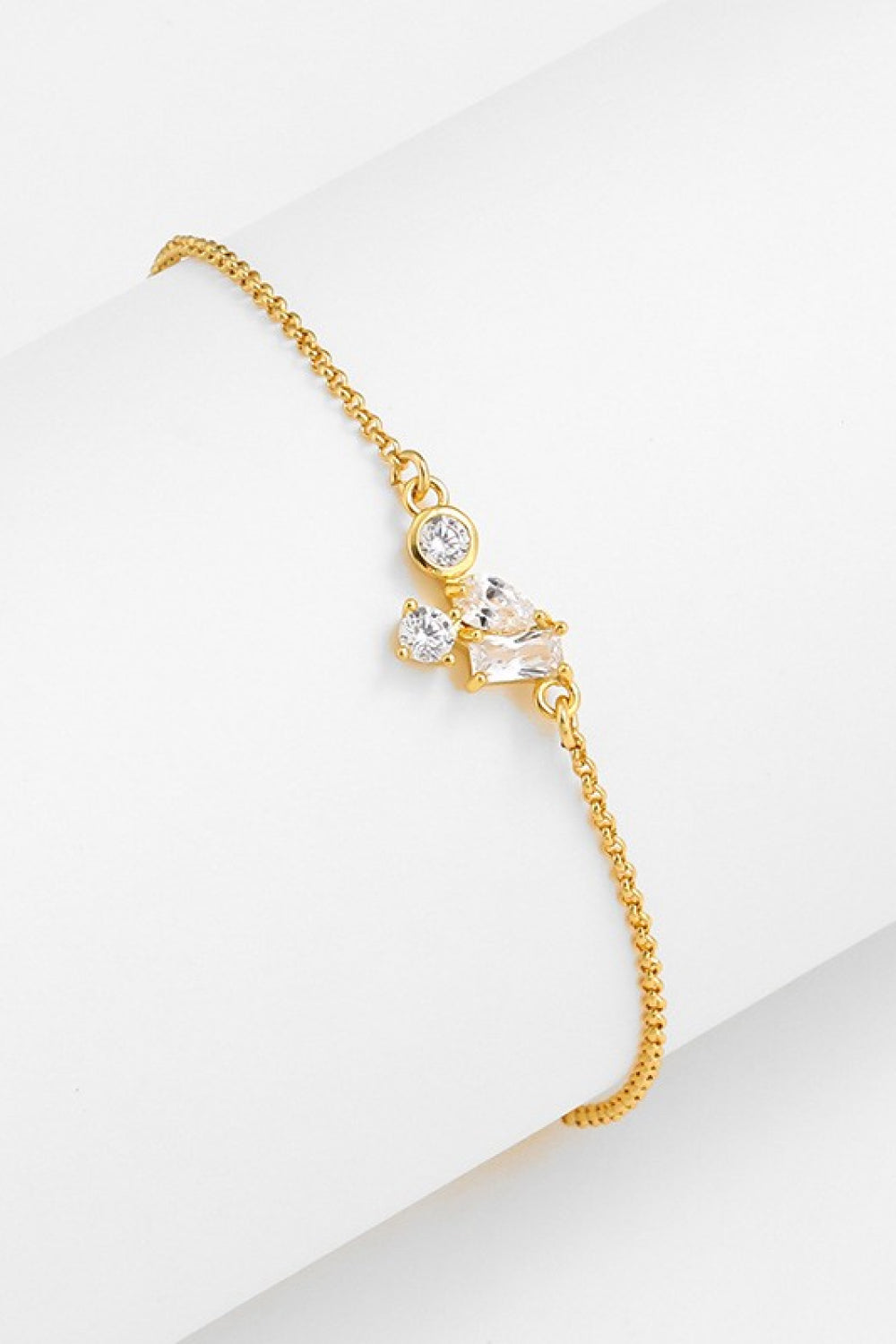 18K Gold Plated Zircon Bracelet