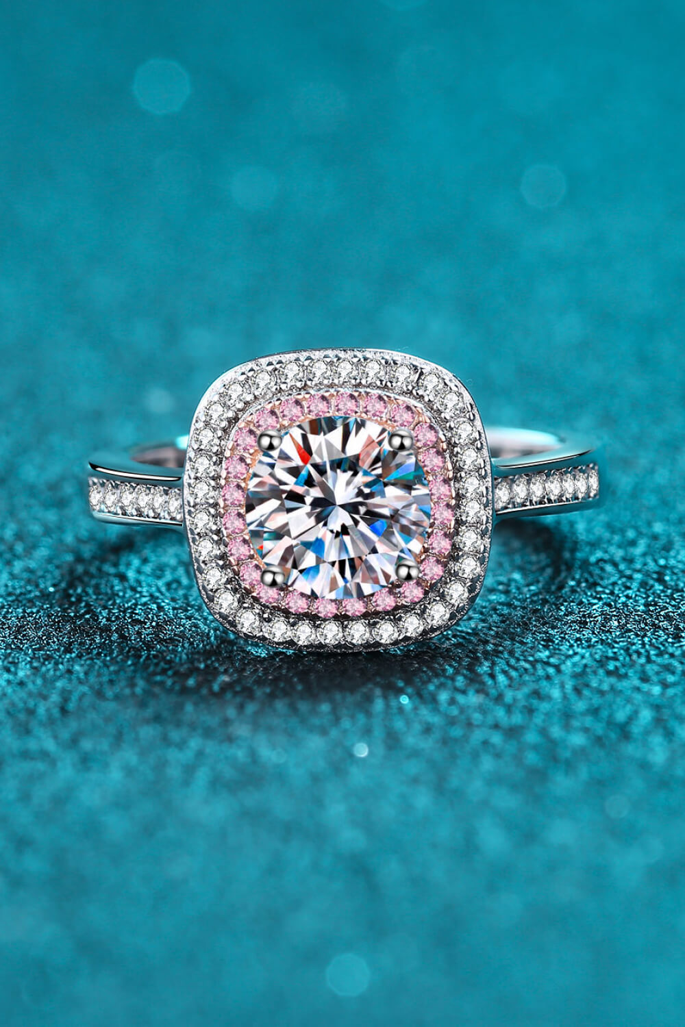 Need You Now Moissanite Ring