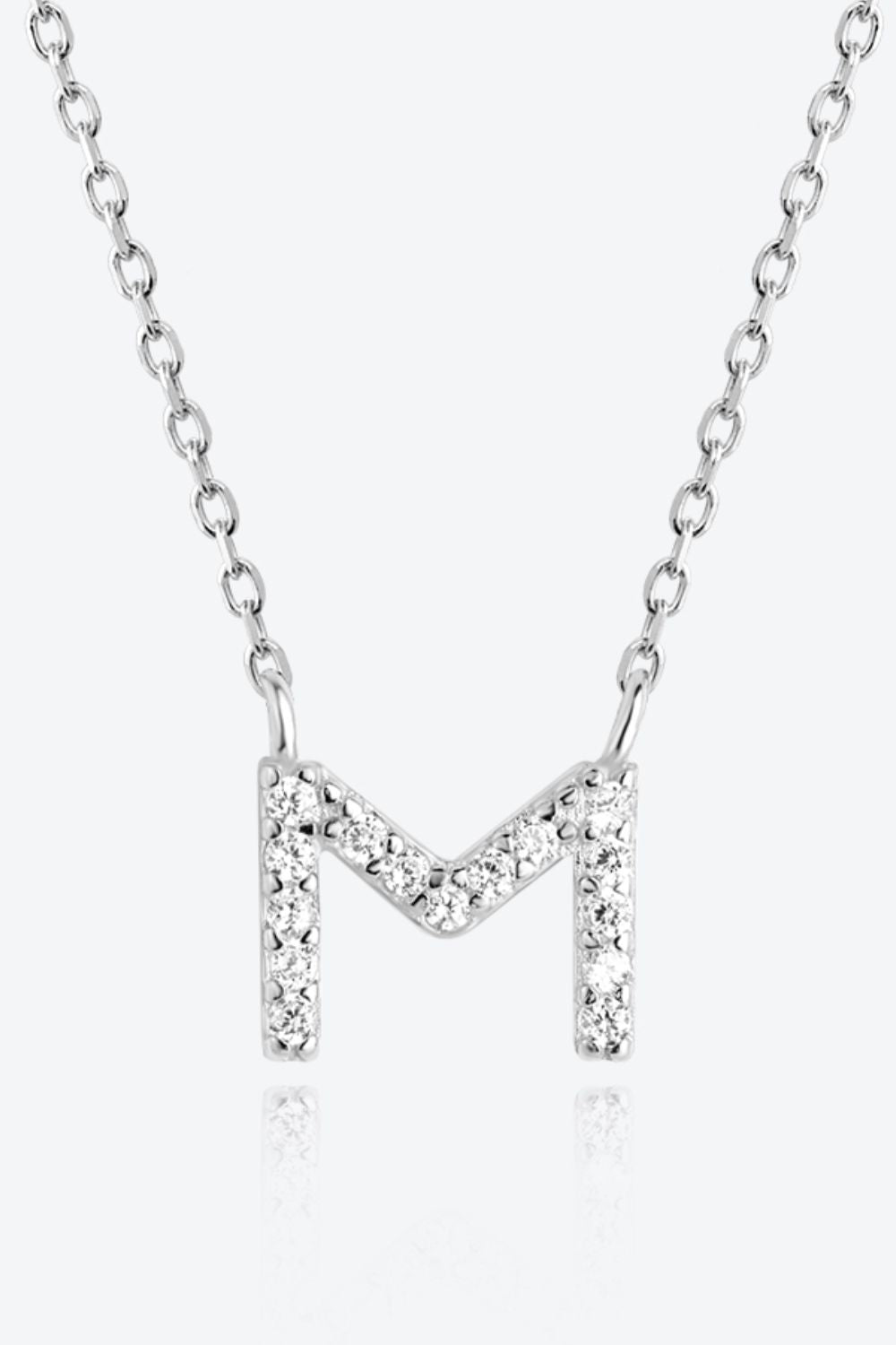 L To P Zircon 925 Sterling Silver Necklace