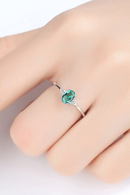 Zircon 925 Sterling Silver Ring