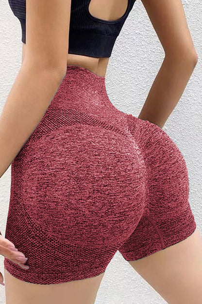 High Waist Active Shorts