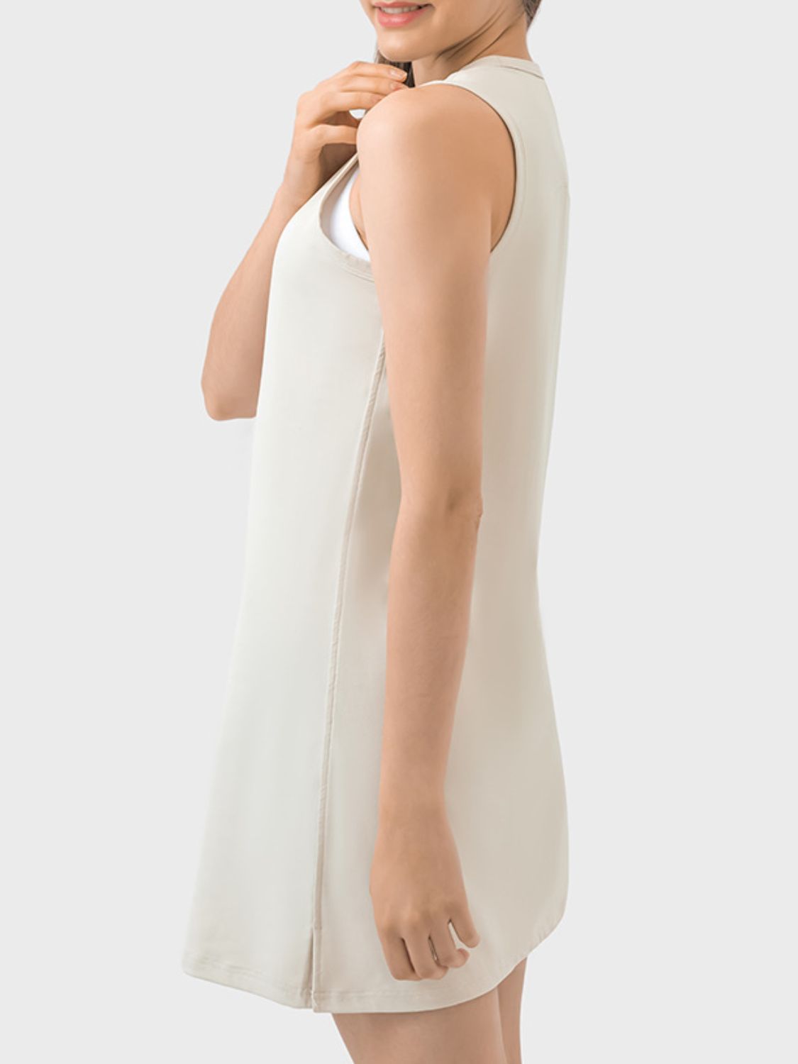 Millennia Round Neck Sleeveless Active Dress