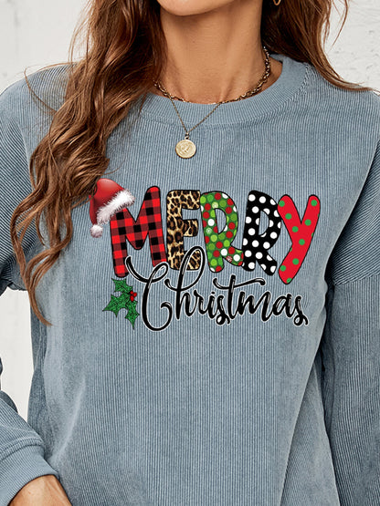 MERRY CHRISTMAS Graphic Sweatshirt